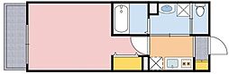 仮)中山新築アパート 1Kの間取図画像
