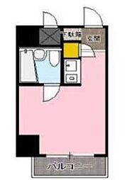 ライオンズマンション伊勢佐木町西第2 ワンルームの間取図画像