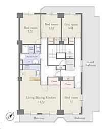 間取図画像 4LDK