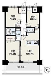 間取図画像 2SLDK