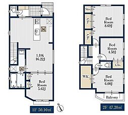 ミラスモシリーズ神奈川区旭ケ丘全3棟　3号棟