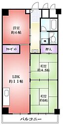 間取図画像 3LDK