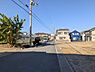 その他：前面道路含む現地写真です【川島三重町】建築条件付き売土地