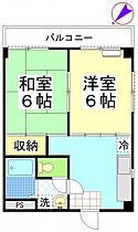 ソレイユ 307 ｜ 千葉県千葉市稲毛区緑町1丁目28-14（賃貸マンション2K・3階・34.02㎡） その2