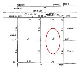 建築条件付売地　茅ヶ崎市南湖2丁目  2区画