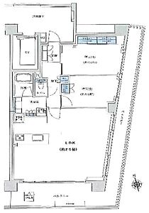 間取り：ラグジュアリーな空間を満喫◎大切なペットと一緒に暮らせます◎お天気が良ければバルコニーから富士山望めます◎全室バルコニーに面しているので日当たり・開放感良好◎寒い季節に嬉しい床暖房◎