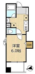 Hiro'sセンター北ビル 1Kの間取図画像