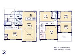 ケイアイリガーレ　水戸市見川18期　3号棟