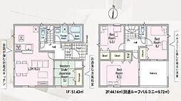 Cradlegarden 笠間市鯉淵第9 1号棟