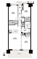 間取図画像 3LDK
