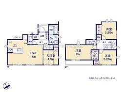 佐倉市　グラファーレ六崎6期　新築戸建　全2棟　2号棟