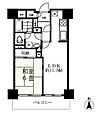 朝日広尾マンション8階17.9万円