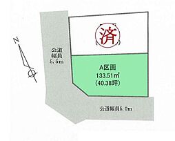 旭区白根6丁目　全2区画Ａ区画