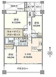 クリオ藤沢善行八番館南向き WIC