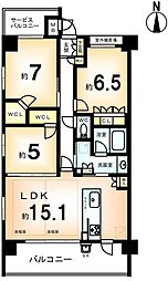 間取図画像 3LDK