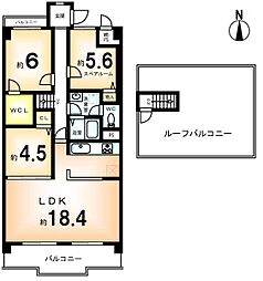 間取図画像 2SLDK