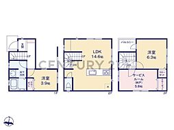 川崎市中原区小杉御殿町2丁目 新築一戸建て