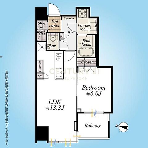 間取り 大崎ウエストシティタワーズＥ棟 17階/-