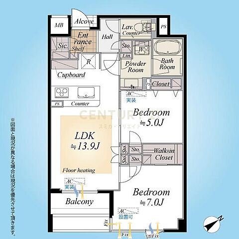 間取り ファインレジデンス三田 2階/-
