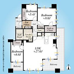 間取図画像 3LDK