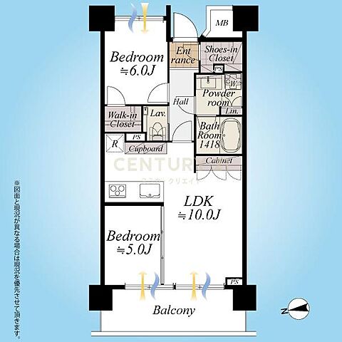 間取り パークホームズ南麻布ザ・レジデンス 11階/-