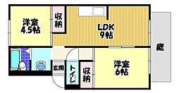 🉐敷金礼金0円！🉐メロディーハウス樫山