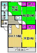 ヴィーブル七々色  ｜ 大阪府富田林市津々山台２丁目（賃貸アパート3DK・2階・58.00㎡） その2