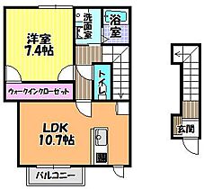 イノセント　エンジェル  ｜ 大阪府南河内郡河南町大字一須賀103-1（賃貸アパート1LDK・2階・49.09㎡） その2