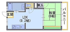 小池マンション北棟 3B ｜ 京都府長岡京市長岡２丁目2-9（賃貸マンション1LDK・3階・33.00㎡） その2