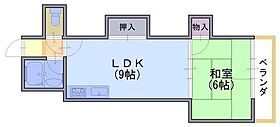 シャルレ1番館物集女 402 ｜ 京都府向日市物集女町豆尾35-10（賃貸マンション1LDK・4階・33.22㎡） その2