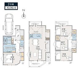 宮前区水沢3丁目 全5棟2号棟