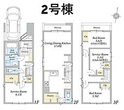 川崎区小田5丁目 全2棟2号棟