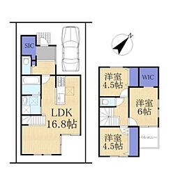 新築一戸建　1号地　全2区画