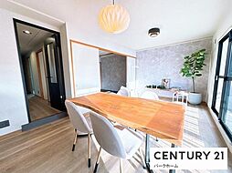 ロータリーマンション大津・京町 3LDKのリビング/ダイニング