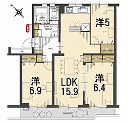 膳所ハイツ5号棟