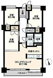 間取図画像 3LDK