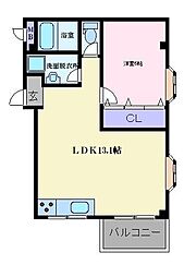 しのだハイツ 3階/-