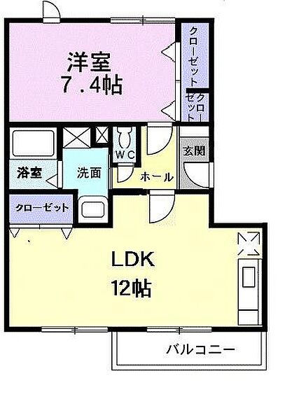 ハートベイル　A棟 ｜大阪府高石市綾園５丁目(賃貸マンション1LDK・2階・51.86㎡)の写真 その2