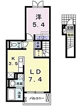 アロッジオ石津  ｜ 大阪府堺市西区浜寺石津町東３丁（賃貸アパート1LDK・2階・41.29㎡） その2