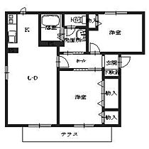 カンポMIZUKA  ｜ 大阪府堺市西区鳳西町２丁（賃貸アパート2LDK・1階・52.75㎡） その2