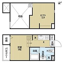 Frontier  ｜ 大阪府堺市西区浜寺石津町中５丁（賃貸アパート1R・1階・19.88㎡） その2