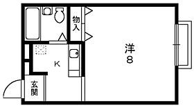 メゾンドフォーレ  ｜ 大阪府泉佐野市長滝（賃貸アパート1K・1階・23.59㎡） その2