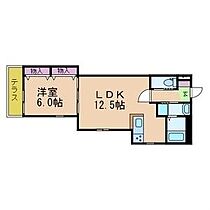 Sakae　Casa  ｜ 大阪府高石市東羽衣５丁目（賃貸アパート1LDK・1階・45.15㎡） その2