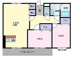 Fマンション 3階/-