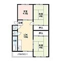 取石石田団地3階4.6万円
