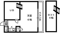 サンパレス21鳳 2階/-