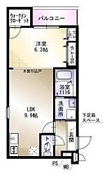 フジパレス森町 3階/-