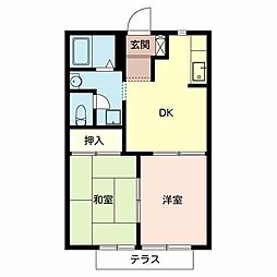 タウニィーイシヅ 1階/-