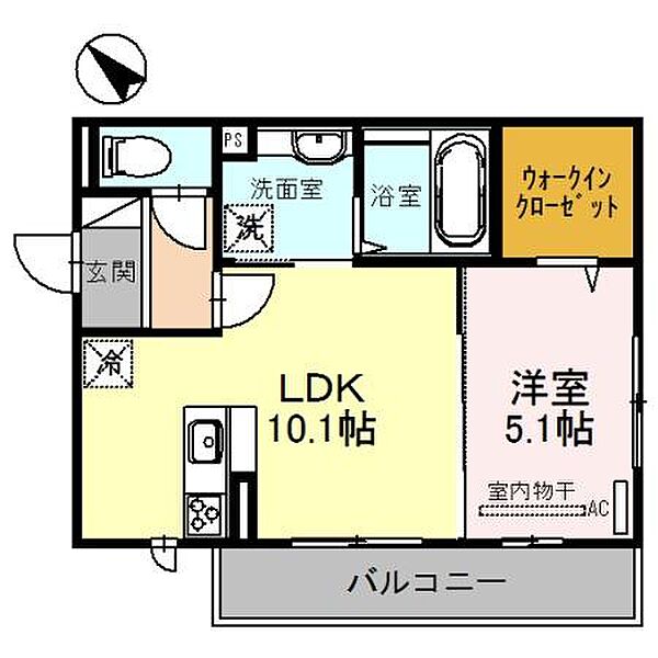 大阪府高石市取石１丁目(賃貸アパート1LDK・3階・40.26㎡)の写真 その2