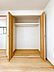 洋室：このお部屋の収納はこんな感じです。